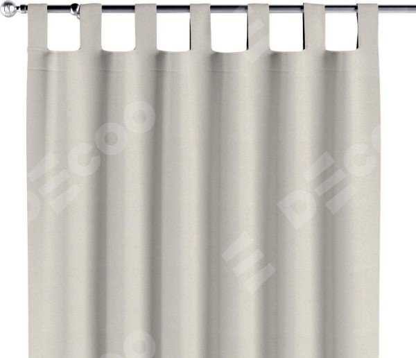 Комплект штор на петлях ткань блэкаут с блеском светло-серый